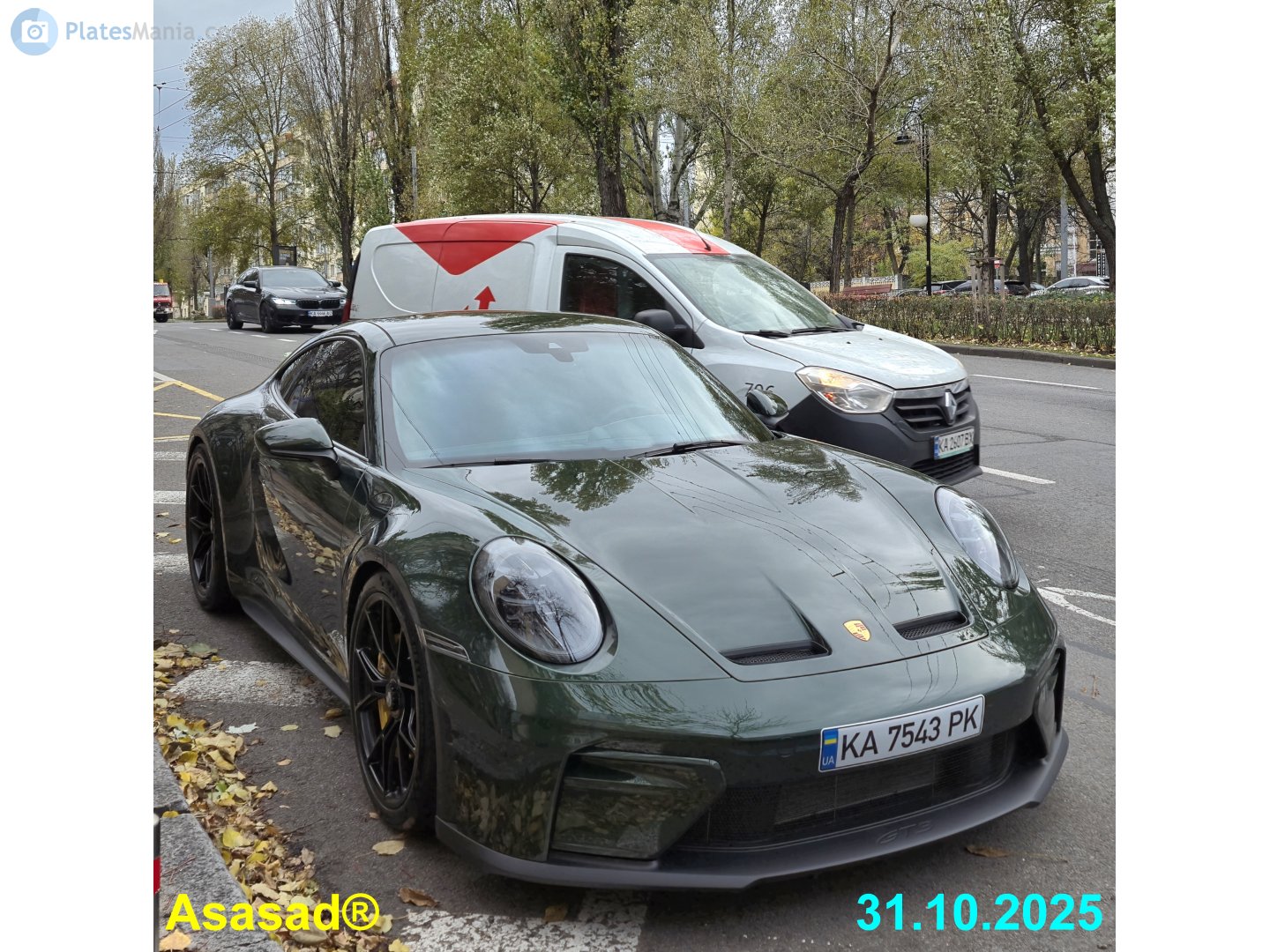 KA 7543 PK, Porsche 911 8th gen Coupé (992.2), facelift, 2024–