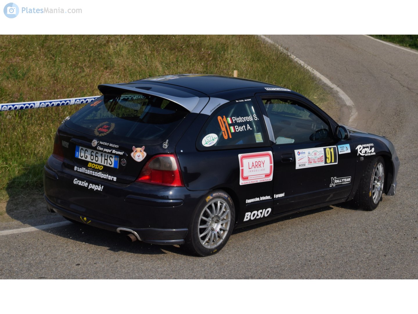 CG 661 HS, MG ZR 1st gen 3-door Hatch (X30), 2001–2004