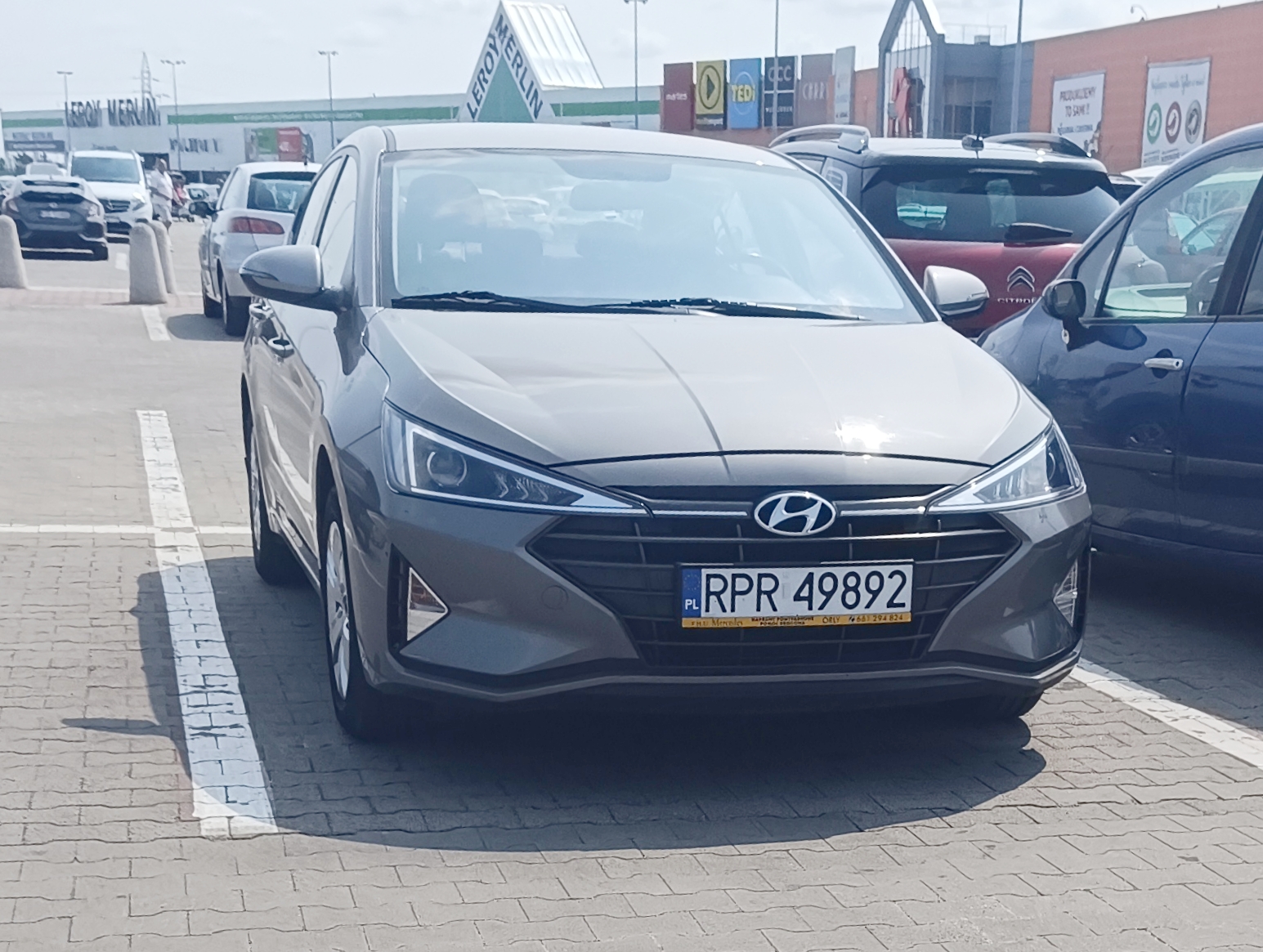 RPR 49892, Hyundai Elantra 6th gen Sedan (AD), facelift, 2018–2020