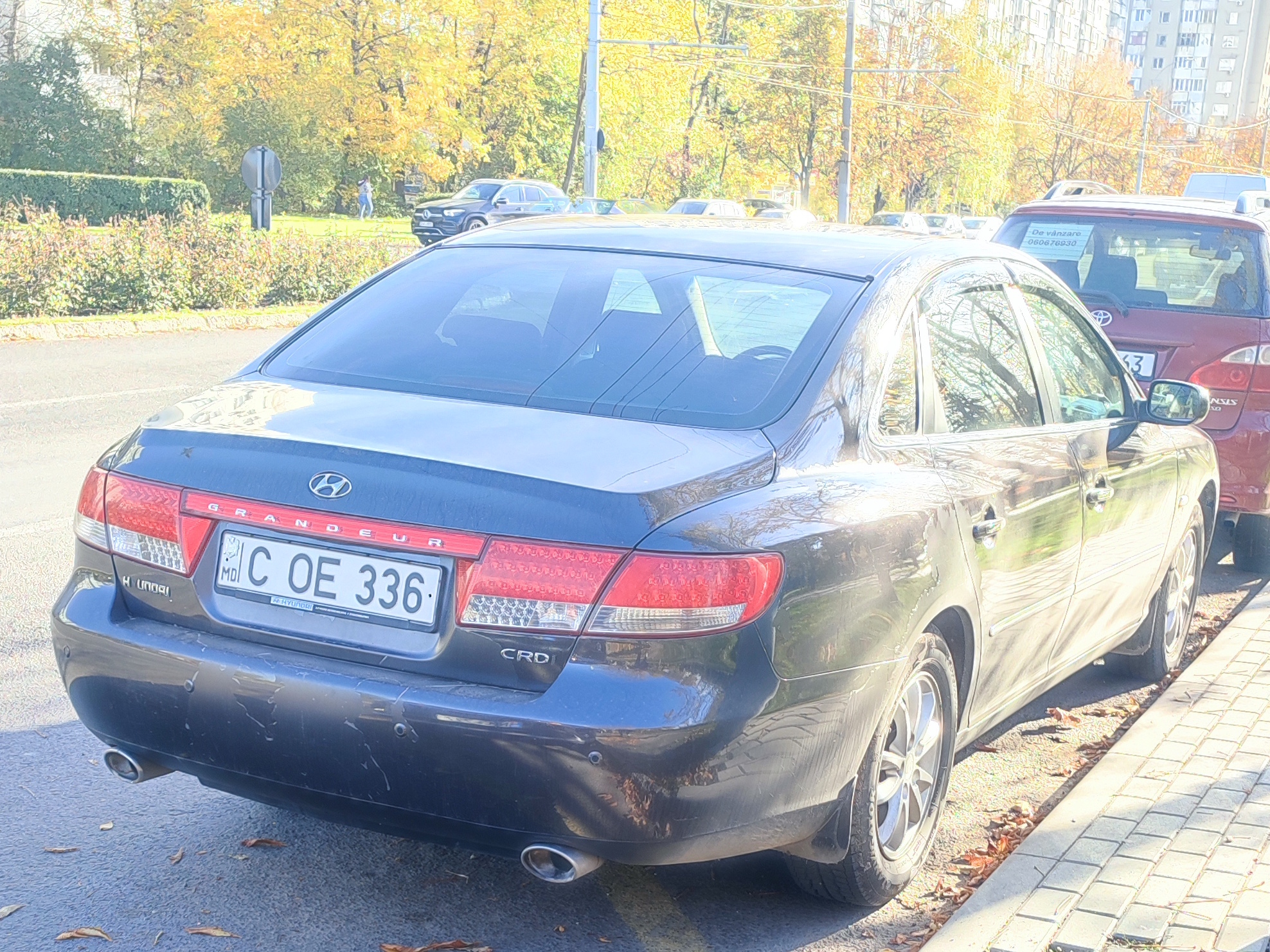 C OE 336, Hyundai Grandeur 4th gen (TG), 2005–2011