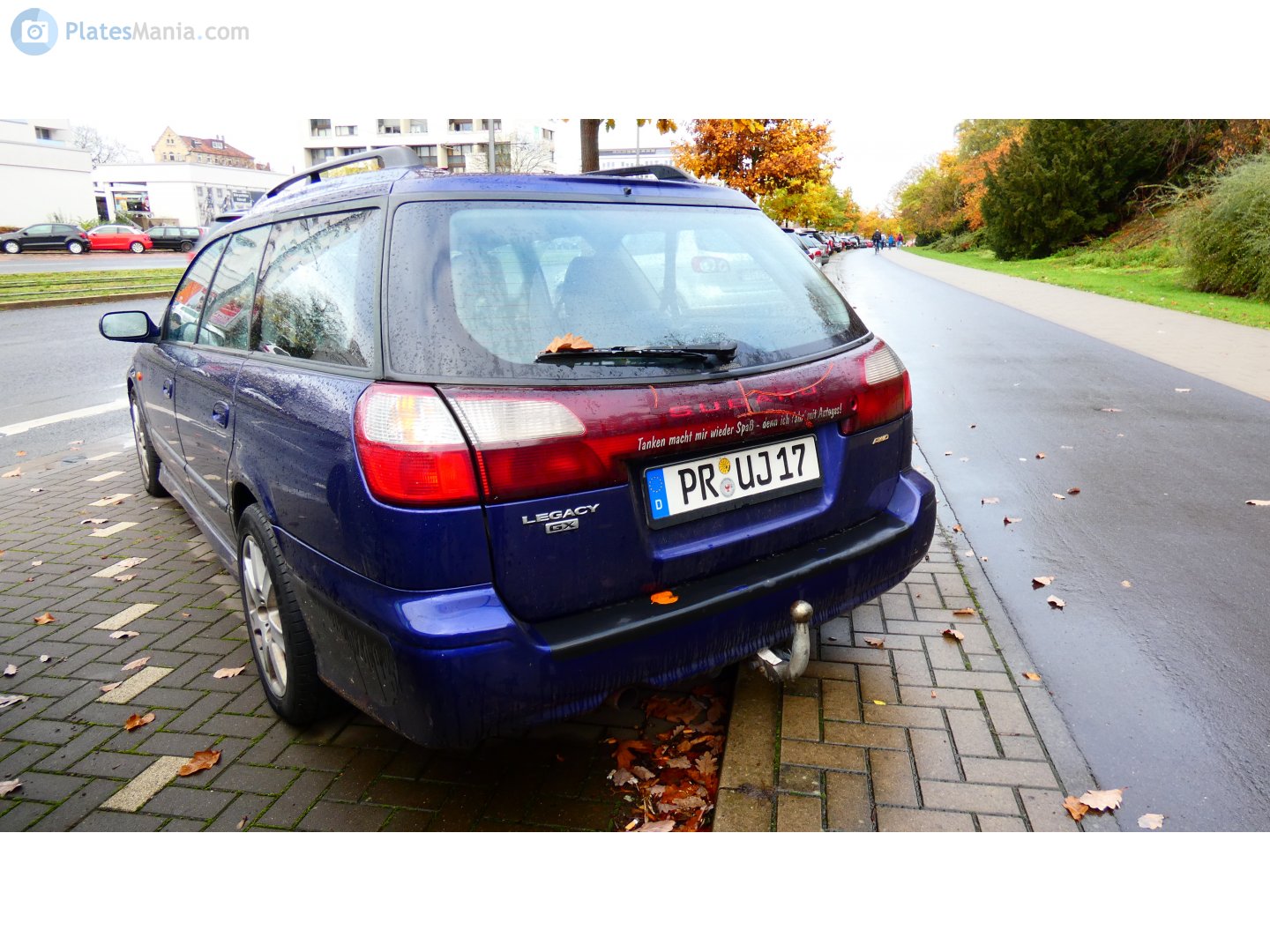 PR UJ 17, Subaru Legacy 3rd gen Wagon (BH), 1998–2003