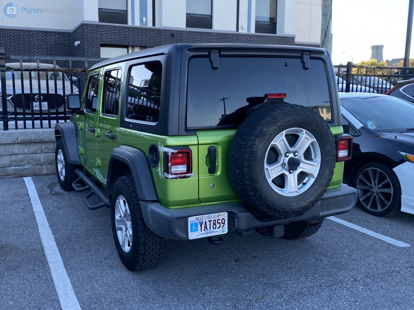 YAT859, Jeep Wrangler 4th gen 5-door SUV (JL), 2018–