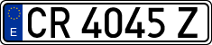 License plates of Spain, 1971 year series