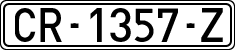 License plates of Spain, 1971 year series