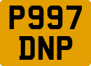 License plate of the United Kingdom, 1983 year system