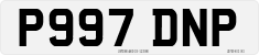License plate of the United Kingdom, 1983 year system