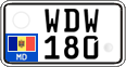 License plate of Moldova, Cars (2015)