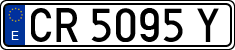 License plates of Spain, 1971 year series