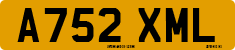 License plate of the United Kingdom, 1983 year system