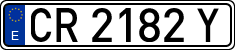License plates of Spain, 1971 year series