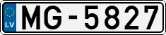 License plate of Latvia, Regular car plates