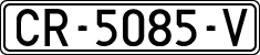 License plates of Spain, 1971 year series