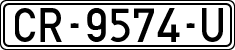 License plates of Spain, 1971 year series