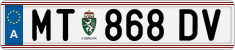 License plate of Austria, Regular plates