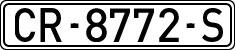 License plates of Spain, 1971 year series