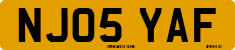 License plate of the United Kingdom, 2001 year system