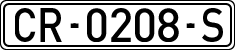 License plates of Spain, 1971 year series