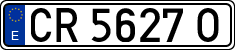 License plates of Spain, 1971 year series