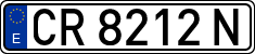 License plates of Spain, 1971 year series