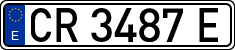 License plates of Spain, 1971 year series