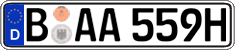 German license plate, Plates for oldtimers (type 