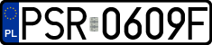 License plates of Poland, Regular car plates