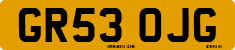 License plate of the United Kingdom, 2001 year system
