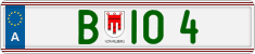 License plate of Austria, Vanity Plates
