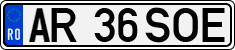 License plate of Romania, Regular plates