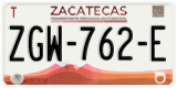 Zacatecas, Cars (AAA-000-A)