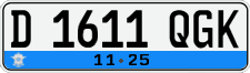 License plate of Indonesia, Regular plates