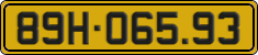 License plate of Vietnam, Commercial vehicles