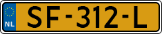 License plate of the Netherlands, Cars