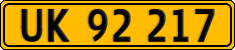 License plate of Denmark, Commercial vehicles