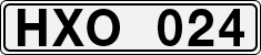License plate of Sweden, Regular plates