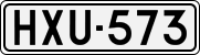 License plate of Finland, Cars
