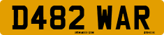 License plate of the United Kingdom, 1983 year system