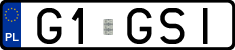 License plates of Poland, Vanity Plates