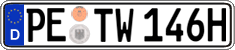 German license plate, Plates for oldtimers (type 