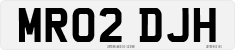 License plate of the United Kingdom, 2001 year system