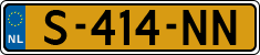 License plate of the Netherlands, Cars