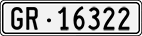 License plate of Switzerland, Cars