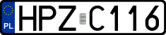 License plates of Poland, Authorities