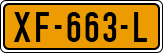 License plate of the Netherlands, Cars