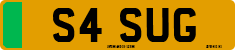 License plate of the United Kingdom, 1983 year system