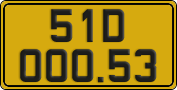 License plate of Vietnam, Commercial vehicles