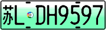 License plate of China, Electric vehicles