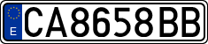 License plates of Spain, 1971 year series