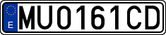 License plates of Spain, 1971 year series