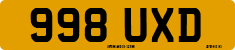 License plate of the United Kingdom, 1932 year system